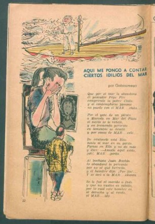 Aquí me pongo a contar ciertos idilios del mar