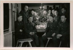 Kriegsweihnacht in Frankreich