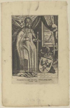 Bildnis des Fridericus Romanor.