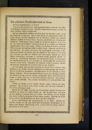 Der gescheiterte Durchbruchsversuch bei Arras.