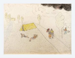 Schulwandbild Französich