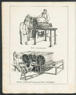 Tafel: Rutt's Druckmaschine. [...]