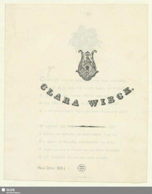 308i: Clara Wieck