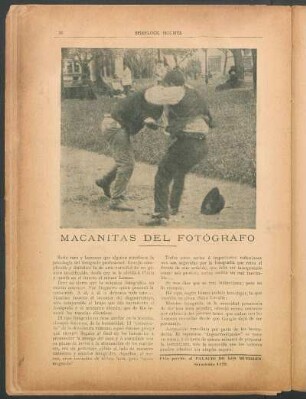 Macanitas del fotógrafo