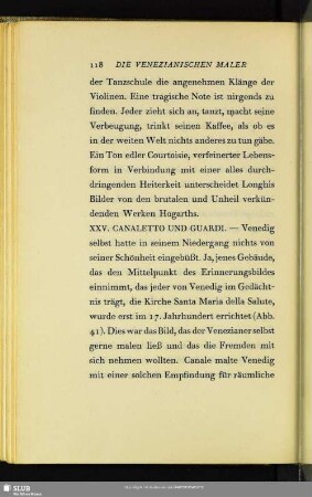 XXV. Canaletto Und Guardi