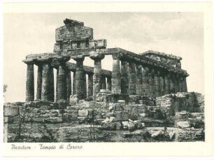 Paestum: Cerestempel