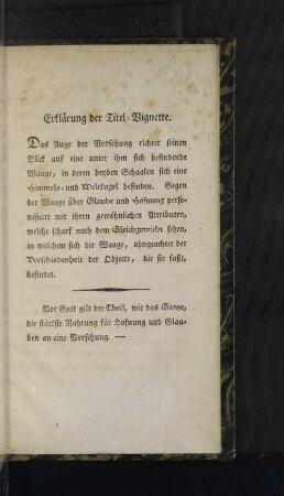 Erklärung der Titel-Vignette.