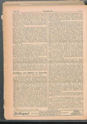 Faustskizze und Lichtbild im Unterricht