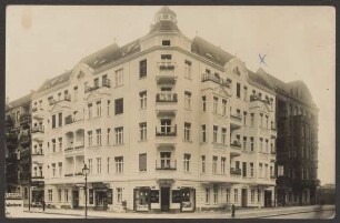 Ansichtskarte Monumentenstraße Ecke Eylauerstraße