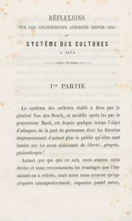 Ire partie