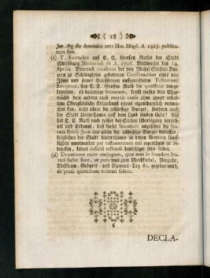 59-67, Declaration