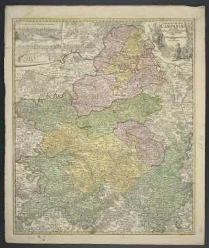 Tabula Geographica Campaniae specialis : in suas sic dictas Electiones accurate distincta