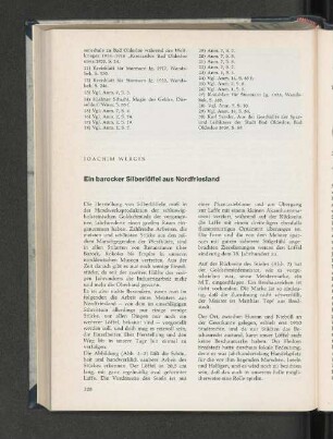 Ein barocker Silberlöffel aus Nordfriesland.