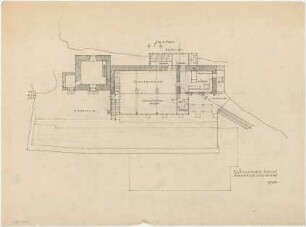 Döllgast, Hans; Zugspitze; Münchner Haus - Grundriss HG