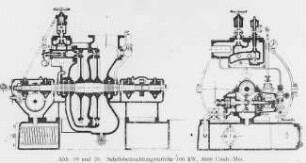 Turbine für die Schiffsbeleuchtung, 100 kW (Maffei-Schwartzkopff-Werke GmbH) : Technikgeschichte | Maschinenbau | Kraftmaschinen | Dampfturbinen