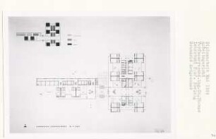 Arbeitsgericht, Berlin-Tiergarten (Diplomarbeit bei Peter Poelzig): Grundriss Erdgeschoss 1:200