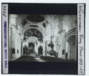 Ravensburg, Klosterkirche Weißenau : Innenansicht, Blick nach O