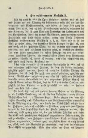 6. Der vollkommene Maschinist