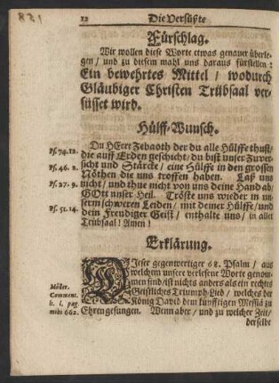Hülff-Wunsch.