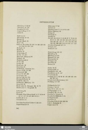 Ortsregister