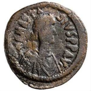Münze, Follis, 517 - 518