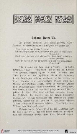 Johann Peter Uz
