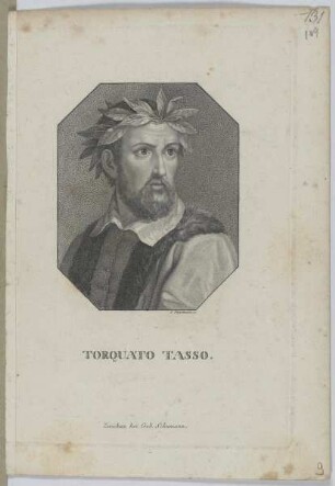 Bildnis des Torquato Tasso