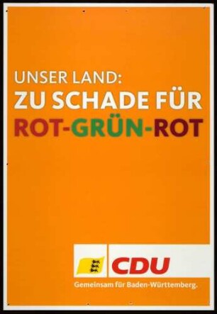 CDU, Landtagswahl 2011