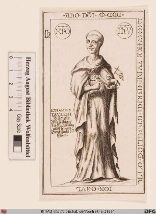 Bildnis Johann Tauler