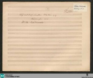 Auf melodisch sanften Wellen - WK Mus.Ms. 38 : Coro maschile; D|b