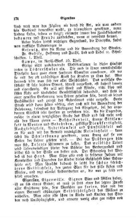 Eigensinn, Eigenwille