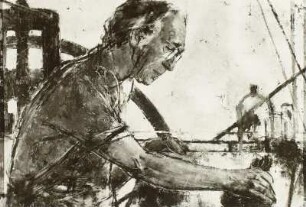 Bildnis Kupferdrucker E. Drescher