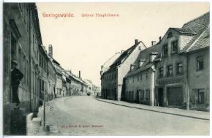 Geringswalde. Untere Hauptstraße