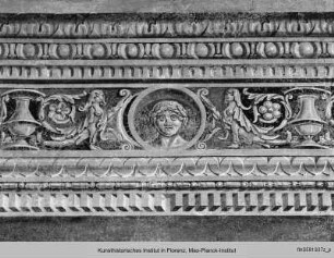 Der heilige Nazarius zu Pferde mit der heiligen Katharina und dem heiligen Rochus : Der Heilige Nazarius zu Pferde