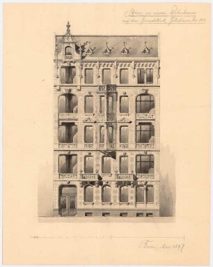 Wohnhaus Gitschiner Straße 108, Berlin-Kreuzberg: Ansicht