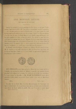 Une monnaie inédite des prieurs de Souvigny