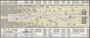 Einen Park des Lebens schaffen - Berlin-Buch Schinkelwettbewerb 2003: Lageplan 1:200