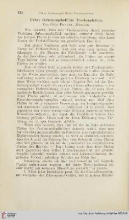 Ueber farbenempfindliche Trockenplatten