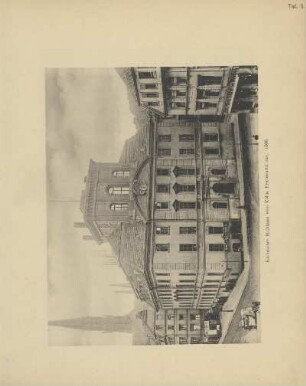Köllnisches Rathhaus vom Kölln. Fischmarkt aus. 1886
