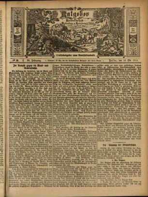 Ausgabe vom Sonntag, den 18. Oktober 1914.