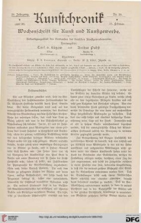 Heft 20 (23. Februar 1888)