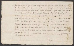 Camerarius, Joachim (1500-1574) Autographen: Briefe von Joachim Camerarius an verschiedene Adressaten - BSB Autogr.Cim. Camerarius, Joachim , 1. Camerarius, Joachim (1500-1574) Autographen: Brief von Joachim Camerarius an Christoph Scheurl - BSB Autogr.Cim. Camerarius, Joachim .1