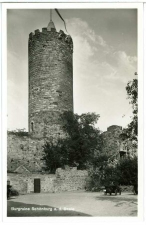 Schönburg. Burgruine