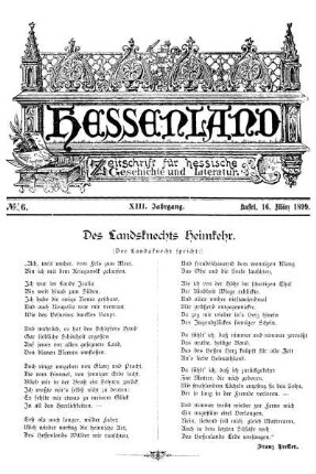 No. 6, 16. März 1899
