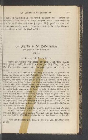 Die Jesuiten in der Heidenmission