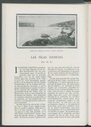 Las islas danesas.