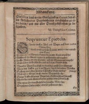 Sequuntur Epicedia.