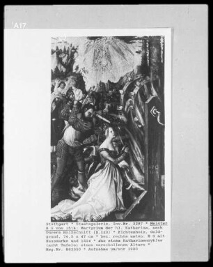 Martyrium der Heiligen Katharina