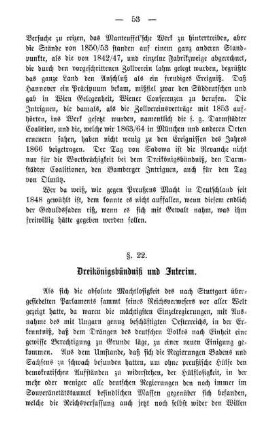 §. 22. Dreikönigsbündniß und Interim.