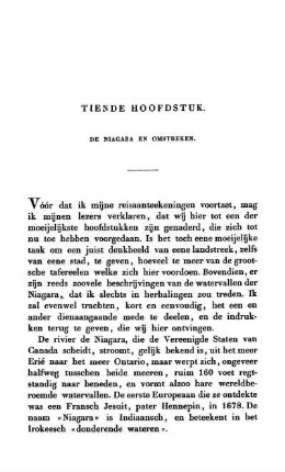 TIENDE HOOFDSTUK - De Niagara en omstreken.